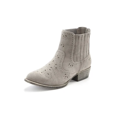 Abbildung von LASCANA Stiefelette &quot;Stiefel, Boots, Westernstiefelette, Cowboy Boots,&quot;, mit Cut Outs VEGAN