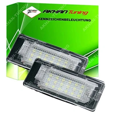 Abbildung von KB12 Fehlerfrei Kennzeichenbeleuchtung, Nummerschildbeleuchtung Xenon Weiß Plug&amp;Play CanBus Kompatibel mit Cad dy 4 (SA), Golf 5 Variant, 6 7 Plus