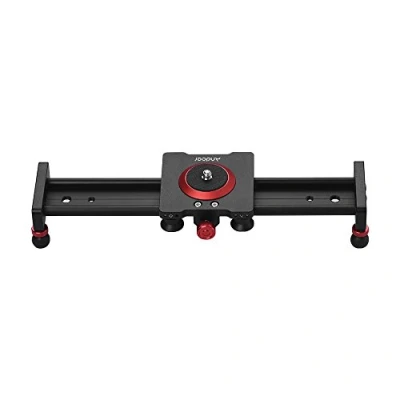 Abbildung von Andoer Slider Dolly Video Kamera Track Foto Aluminiumlegierung f¨¹r DSLR Slot Fotografie, Aufladen bis zu 11lbs (30CM)
