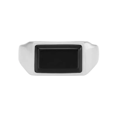 Abbildung von Fossil Ring silvercoloured, Herren, Größe: 63, Silver coloured