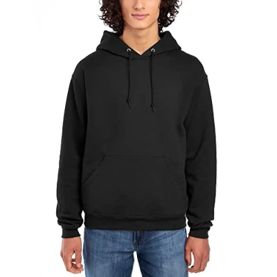 Abbildung von Jerzees Herren Nublend Fleece Hoodies &amp; Sweatshirts, Baumwollmischung, Größen S 3X, Kapuzenpullover, Schwarz, X Large