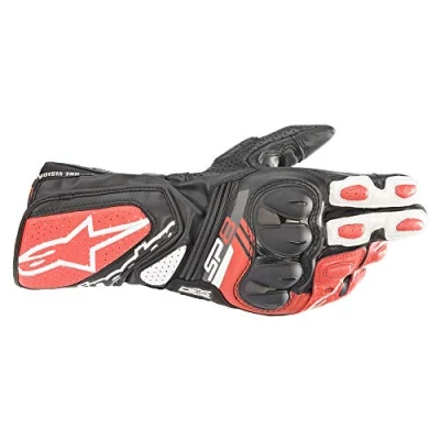 Abbildung von Alpinestars Motorradhandschuhe SP 8 V3 Handschuh schwarz / weiß rot M