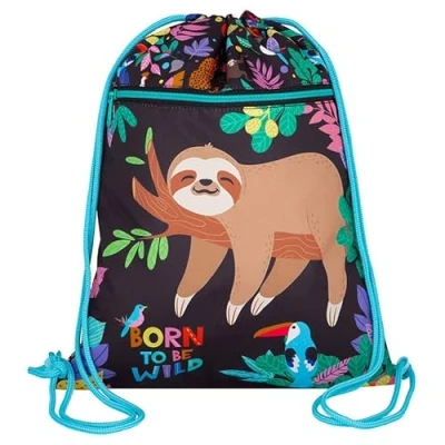 Abbildung von Colorino F070653, Turnbeutel VERT WILDKID, Multicolor