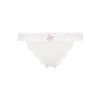 Abbildung von Lascana Pretty String, Damen, Größe: 32/34, White
