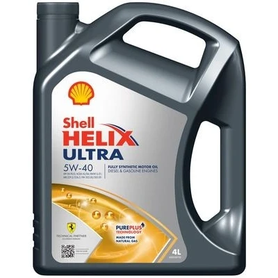 Abbildung von Shell Helix Ultra 5W 40 4l Motoröl 550052679 BMW: 3 Coupe, 5 Limousine, Touring, VOLKSWAGEN: GOLF 6, Touran I, Polo III Schrägheck