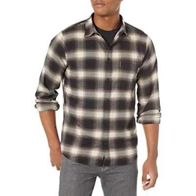 Abbildung von Jack Wolfskin Herren Wanderweg Hemd, Dark Oak Checks, M