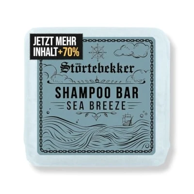 Abbildung von NEU: Störtebekker® Premium Festes Shampoo Sea Breeze Handgefertigtes, veganes für Herren &amp; Damen Wohlduftende Duschpflege Haut und Haar Feuchtigkeits Bar
