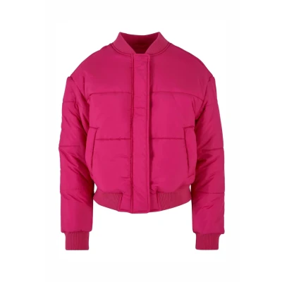 Abbildung von Urban Classics Puffer Winterjacke, Damen, Größe: Large, Hibiskuspink