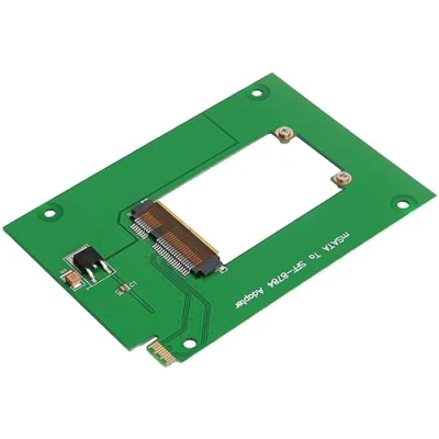 Abbildung von KALEA INFORMATIQUE Konverter Für SSD mSATA zu ULTRASLIM SFF 8784. SSDs in halber oder voller Größe.