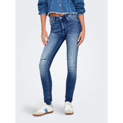 Abbildung von ONLY Onlpaola GEN X Jeans Skinny Fit, Damen, Größe: XSx32, Dark blue denim