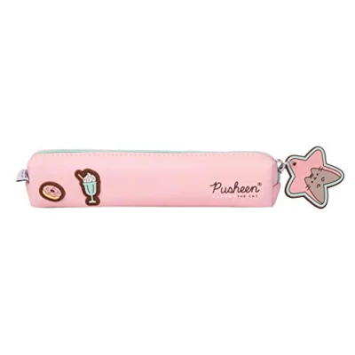 Abbildung von Grupo Erik Stifte Mäppchen Pusheen Rose Collection 1 Fach Stift Etui Schule Federmäppchen Mädchen Schlampermäppchen Jungen
