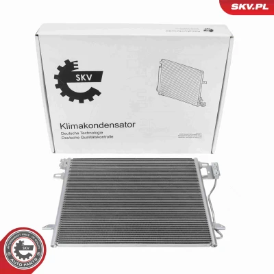 Abbildung von ESEN SKV 86SKV205 Klimakondensator ohne Trockner Aluminium 667mm CHRYSLER: GRAND 5OYAGER 5