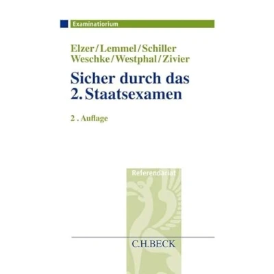 Abbildung von Sicher durch das 2. Staatsexamen (Examinatorium Referendariat)