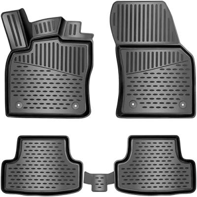 Abbildung von ELMASLINE 3D Gummimatten Set für Renault Scenic 4 ab 2016 Hoher 5cm Rand Baujahre 2017 2018 2019 2020 2021 2022