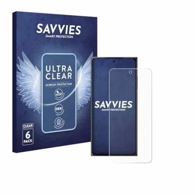 Abbildung von Savvies 6 Stück Schutzfolie für HMD Skyline Displayschutz Folie Ultra Transparent