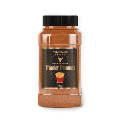 Abbildung von Minotaur Spices I Wonder Pommes Gewürz 700 g in der Dose Frites Salz