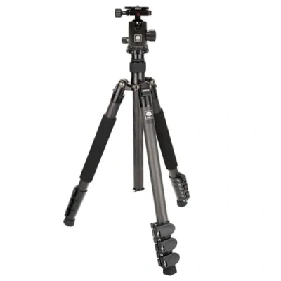 Abbildung von SIRUI AM 2204E+G 20K Alu Dreibeinstativ mit Kugelkopf (Höhe: 153,8cm, Max. Traglast: 12kg)
