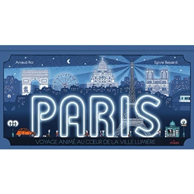Abbildung von Paris, voyage animé au coeur de la ville lumière: PARISRAMA, version française