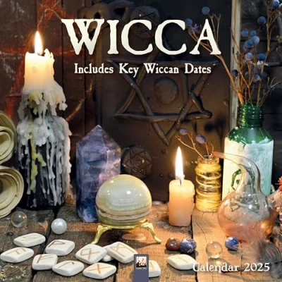 Abbildung von Wicca Hexenkunst 2025: Original Flame Tree Publishing Kalender [Kalender] (Wall Kalender)