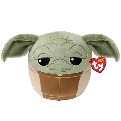 Abbildung von TY Star Wars Yoda Squish A Boo 14 Zoll Lizenzierte Squishy Beanie Baby Soft Plüschtiere Kuscheliger Kuschel Teddy zum Sammeln