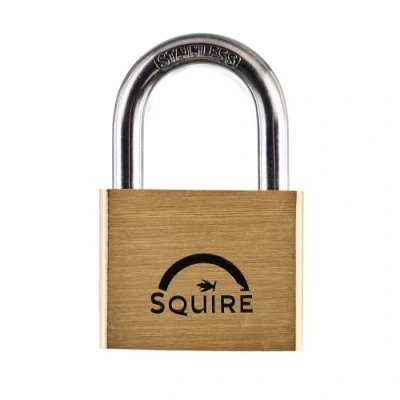 Abbildung von Squire Robustes Vorhängeschloss (CP50 ATLS Multipack 2X) härtester Stahlbügel 4 Rad Kombinationsvorhängeschloss Legierter Stahl für Korrosionsbeständigkeit Wetterfestes Schloss Zuhause &amp;