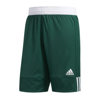 Abbildung von adidas, 3G Speed Reversible, Basketball Shorts, Dunkelgrün/Weiß, XL, Mann