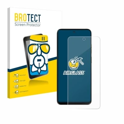 Abbildung von BROTECT Schutzglas für Motorola Moto G15 Schutzfolie Panzer Folie Glas [Extrem Kratzfest 9H, Anti Fingerprint, Ultra Transparent]