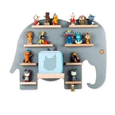 Abbildung von VCM Wandregal Regal Elefant Kinder Toniebox Tonies Figuren, 1 tlg.