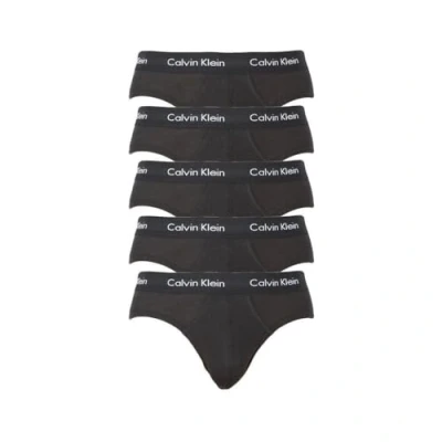 Abbildung von Calvin Klein Underwear Stretch HIP Brief 5 PACK Slip, Herren, Größe: Small, Black