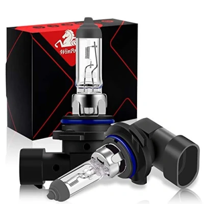 Abbildung von WinPower HB4 9006 55W Scheinwerfer Halogenlampen 3000K Gelb Super Bright 12V Nebelscheinwerfer, 2 Stück