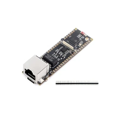 Abbildung von ESP32 S3 Ethernet Entwicklungsplatine mit 10/100Mbps RJ45 ETH Port, Kamera Schnittstelle, USB Typ C TF Card Slot, Wi Fi &amp; Bluetooth Unterstützung, 240MHz Dual Core Prozessor