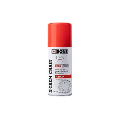 Abbildung von IPONE X trem Chain Road Motorrad Kettenfett 100 ml Langanhaltend 800 km Präzises Sprühen ohne Sprühnebel