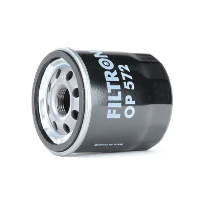 Abbildung von FILTRON OP 572 Ölfilter 3/4 16 UNF Anschraubfilter TOYOTA: Prius II Liftback, Aygo, Yaris I Schrägheck, CITROËN: C1 I, II, PEUGEOT: 107 Schrägheck