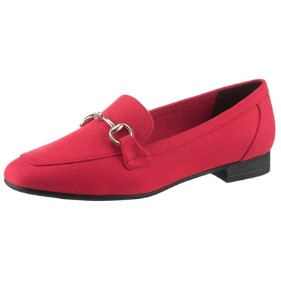Abbildung von Marco Tozzi Slipper, Damen, Größe: 36, Cherry Textil