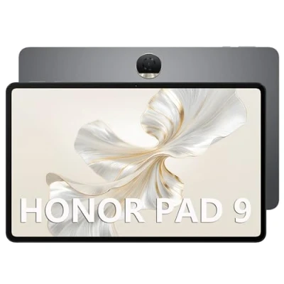 Abbildung von HONOR Pad 9 Tablet 12,1 Zoll Android 13+Bluetooth, WiFi, 256 GB/8 GB RAM mit 8 Lautsprecher, Octa core, 120Hz 2.5K Display, 8300mAh, 4nm Snapdragon 6 Gen 1, Space Gray