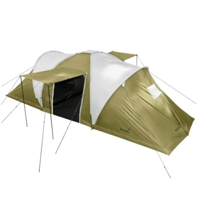 Abbildung von Kuppelzelt Hammerfest für 6 Personen Campingzelt ohne eingenähtem Zeltboden