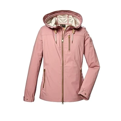 Abbildung von G.I.G.A. DX Damen Softshell Jacke mit Kapuze/Outdoorjacke GS 24 WMN SFTSHLL JCKT, taupe, 36, 41669 000
