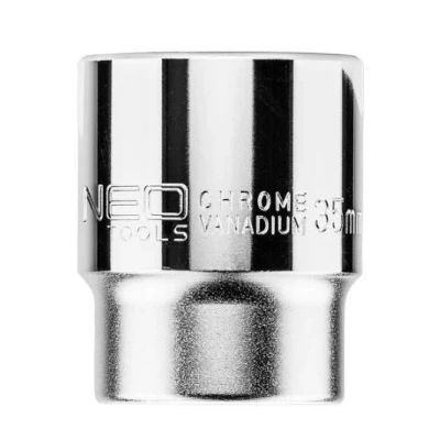 Abbildung von NEO TOOLS 08 319 Steckschlüsseleinsatz 3/4 3124 35 mm Chrom Vanadium Stahl Sechskant