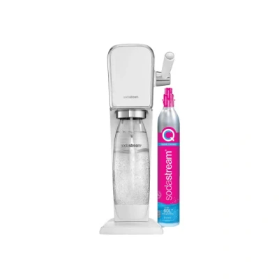 Abbildung von SodaStream Wassermaschine Terra White + 1 Flasche