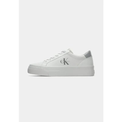 Abbildung von Calvin Klein Jeans VULC Sneaker low Bright white/silvercoloured, Damen, Größe: 40, white/silver coloured Schuhe