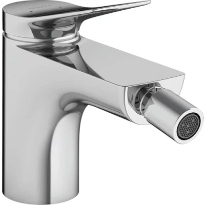Abbildung von hansgrohe Bidetarmatur &quot;Vivenis Z&quot;, mit Zugstangen Ablaufgarnitur