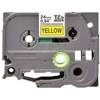 Abbildung von Brother TZe S651 (24 mm) Schwarz bis gelb Tape