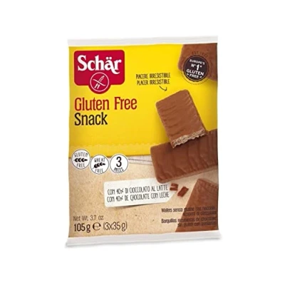 Abbildung von Dr. Schär Snack Riegel glutenfrei mit Nusscreme 3er Pack 105g