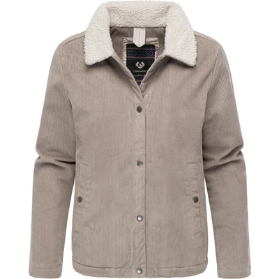 Abbildung von Ragwear Cordjacke Corduroy Übergangsjacke, Damen, Größe: Large, Bone