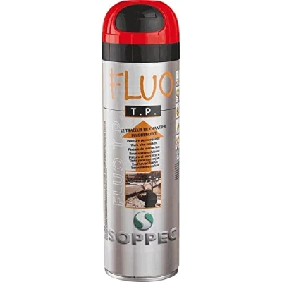 Abbildung von SOPPEC Marke Spray TP FLUO 500 ml ROT 1804875
