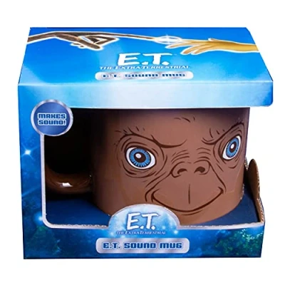 Abbildung von Fizz Creations E.T. The Extra Terrestrial Sound Mug. Plays Home Phone When Placed Down. Novelty Drinks Cup. 255ml Capacity. Officially Licensed Universal Classics Merchandise.