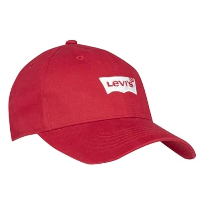 Abbildung von Levi&#039;s LAN CORE Batwing Curve BRIM Unisex Cap für Kinder, Größe: 53.5 56, Chili pepper