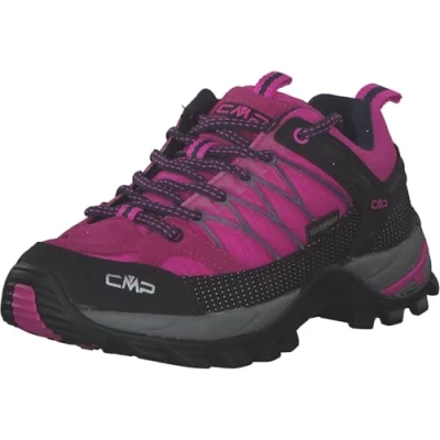 Abbildung von CMP Damen Rigel Low WMN Shoe WP Trekking Schuhe, PINK Fluo B.Blue, 36 EU