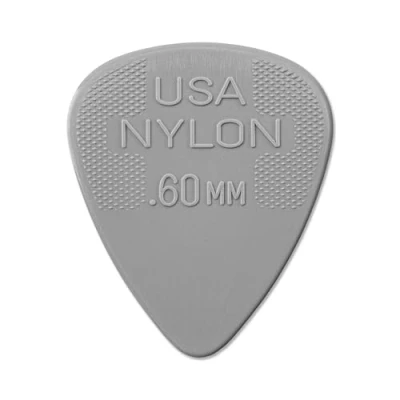 Abbildung von Dunlop Plektrum, 44P.60 Nylon Standard Picks 0,60 mm Plektren Set