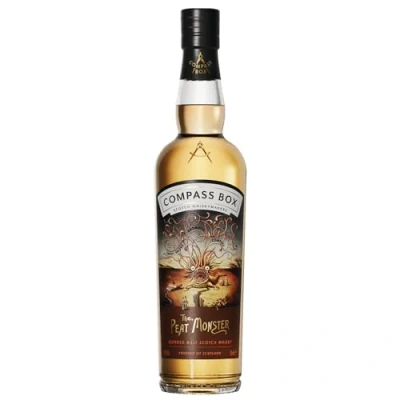 Abbildung von Compass Box The Peat Monster Blended Malt Whisky Rauchige Intensität Mit einem Hauch von Fruchtigkeit 700ml 46% vol.